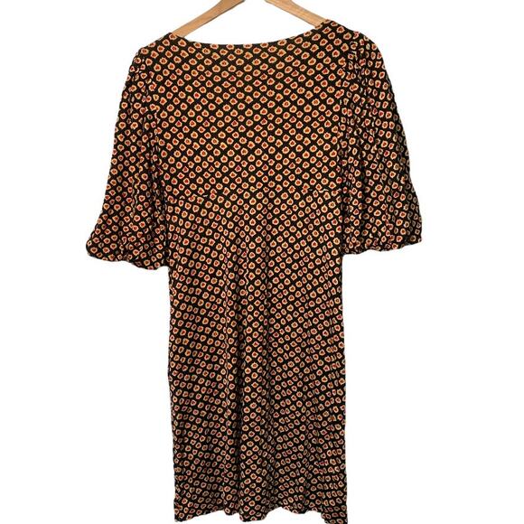 Diane Von Furstenberg Heart Design Laetitia Empire Waist Dress - Picture 2 of 7